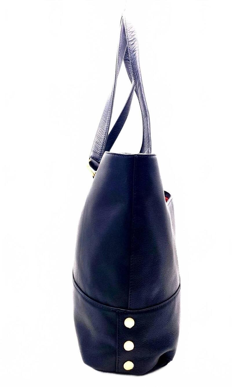 NEW HAMMITT women's andersen large tote bag in navy - Picture 2 of 3